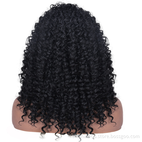 Cheap Virgin Brazilian Cuticle Aligned Natural Remy Human Hair Headband Wig 180% Density Glueless None Lace Wig For Black Women